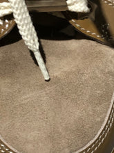 Load image into Gallery viewer, Jimmy Choo brown/cream sneaker - Hers size 37