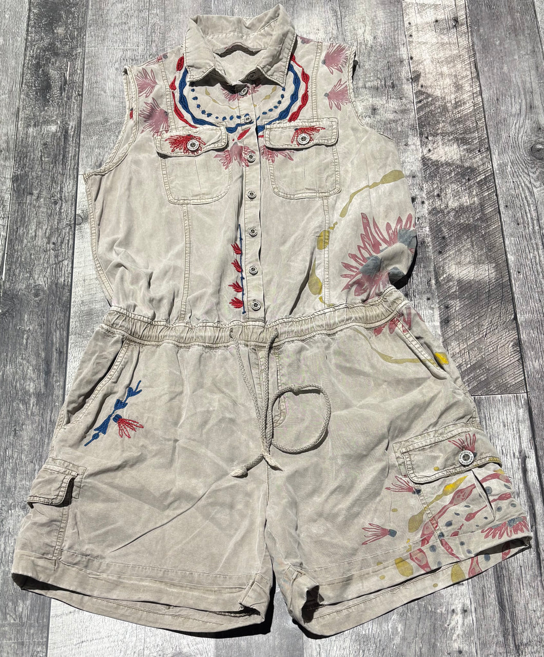 Desigual bright/red romper - Hers size 44
