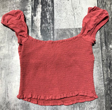 Load image into Gallery viewer, Wilfred dusty rose crop blouse - Hers size M
