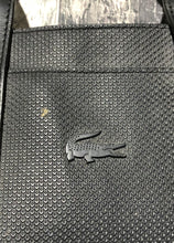 Load image into Gallery viewer, Lacoste black laptop bag
