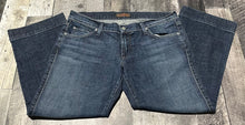 Load image into Gallery viewer, Dry Aged Denim blue crop jeans - Hers size 31
