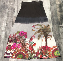 Load image into Gallery viewer, Desigual black/multi maxi skirt - Hers size S
