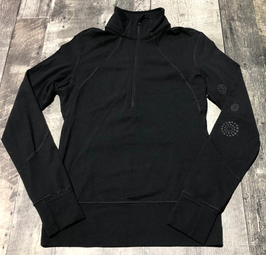 lululemon black light zip up jacket - Hers size approx S