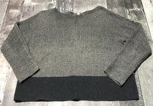 Load image into Gallery viewer, Eileen Fisher black/grey knit sweater - Hers size XS
