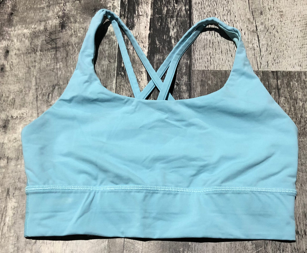 lululemon light blue sports bra - Hers size 8