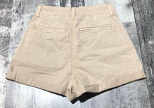 Load image into Gallery viewer, American Eagle khaki high rise shorts - Hers size 0
