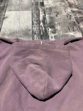 Load image into Gallery viewer, TNA purple cropped zip up hoodie - Hers size S
