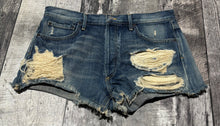 Load image into Gallery viewer, AGOLDE blue denim shorts - Hers size 29
