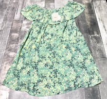 Load image into Gallery viewer, Ichi turquoise/navy off the shoulder dress - Hers size L

