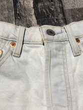Load image into Gallery viewer, Levi’s light blue high rise denim shorts - Hers size 26
