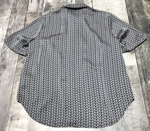 Load image into Gallery viewer, Michael Kors black/grey button up shirt - Hers size S
