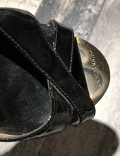 Load image into Gallery viewer, Jimmy Choo black/cork high wedge - Hers size 38.5
