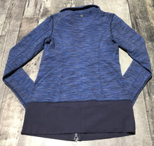 Load image into Gallery viewer, lululemon blue/dark blue zip up light jacket - Hers size 6
