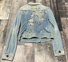 Load image into Gallery viewer, Guess blue jean jacket - Hers size S
