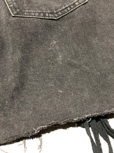 Load image into Gallery viewer, Topshop black denim short skirt - Hers size 6
