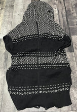 Load image into Gallery viewer, Bylyse black/white cardigan - Hers size M
