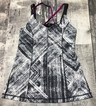 Load image into Gallery viewer, lululemon black/white/purple athletic tank top - Hers size 6
