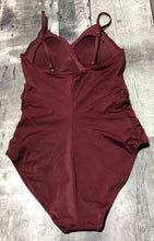 Load image into Gallery viewer, H&amp;M burgundy one piece swimsuit - Hers size 10
