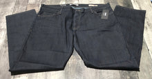 Load image into Gallery viewer, Mavi Jeans dark blue straight leg jeans - His size 42x34
