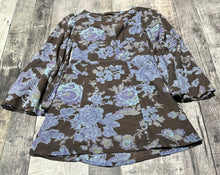 Load image into Gallery viewer, Free People dark grey/blue floral dress - Hers size 6
