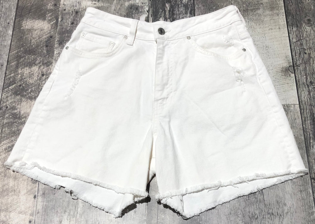Mavi high rise white denim shorts - Hers size 27