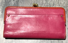 Load image into Gallery viewer, Coach pink/orange wallet
