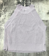 Load image into Gallery viewer, Wilfred lavender knot crop tank top - Hers size M
