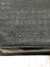 Load image into Gallery viewer, Kate Spade black/glitter blue large purse
