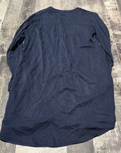 Load image into Gallery viewer, Vera Moda navy blue button up dress - Hers size L
