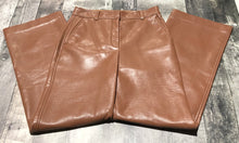 Load image into Gallery viewer, Babaton brown high rise fake leather pants - Hers size 2
