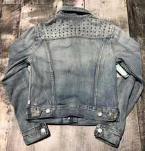 Load image into Gallery viewer, Talula blue/silver denim jacket - Hers size XS
