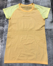 Load image into Gallery viewer, lululemon orange/yellow athletic tshirt - Hers size 6
