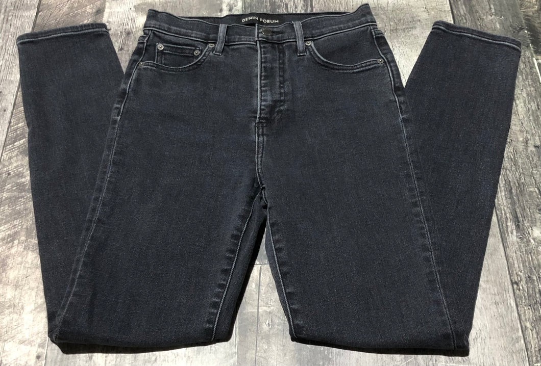 Denim Forum black high rise skinny jeans - Hers size 26 30L