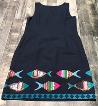 Load image into Gallery viewer, Talbots navy/multi colour dress - Hers size 12
