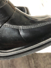Load image into Gallery viewer, Jeffrey Campbell black heel loafer - Hers size 6
