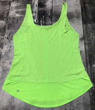 Load image into Gallery viewer, lululemon neon yellow tank top - Hers size approx M
