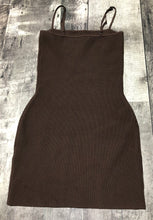 Load image into Gallery viewer, Babaton dark brown body con dress - Hers size S
