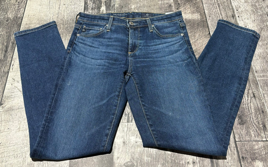 AG blue mid rise ankle jeans - Hers size 25