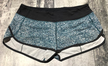 Load image into Gallery viewer, lululemon blue/black athletic shorts - Hers size 8

