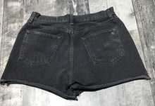 Load image into Gallery viewer, Rag &amp; Bone black high rise denim shorts - Hers size 30
