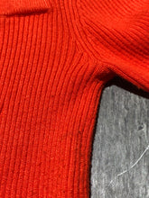 Load image into Gallery viewer, All Saints orange long sleeve - Hers size XS
