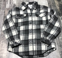 Load image into Gallery viewer, Garage black/white/grey plaid light jacket - Hers size XS
