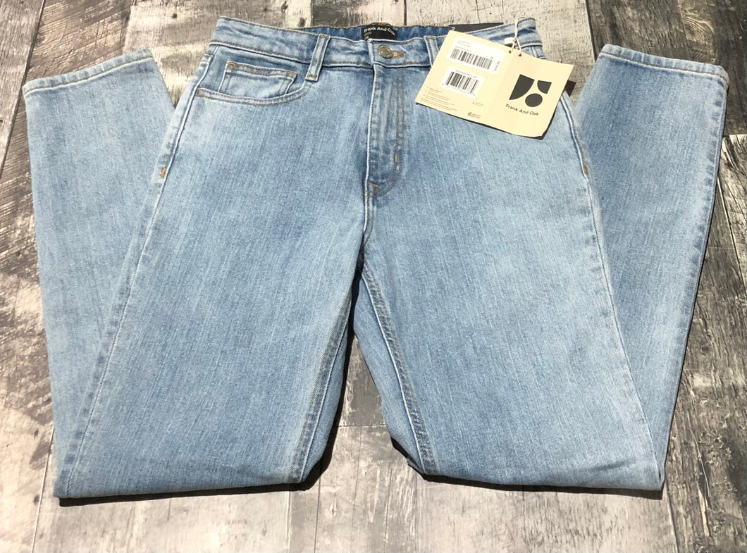 Frank and Oak blue high rise slim fit jeans - Hers size 28