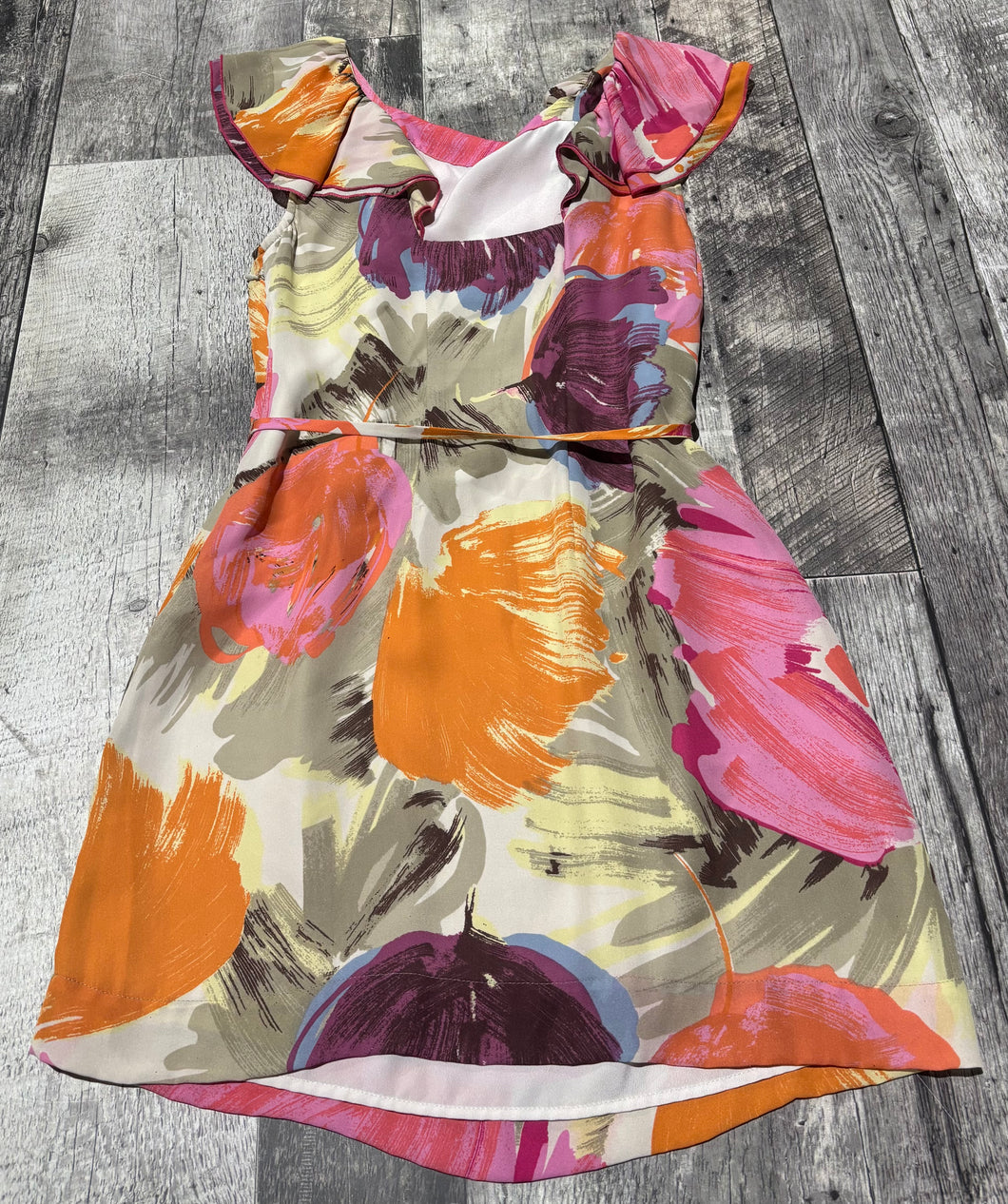 BCBG cream/pink/orange dress - Hers size 0
