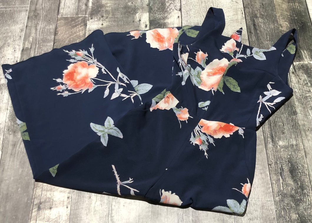 Wilfred navy/peach/green jumpsuit - Hers size 0