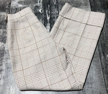 Load image into Gallery viewer, Wilfred cream/brown high rise wide leg trousers - Hers size 6

