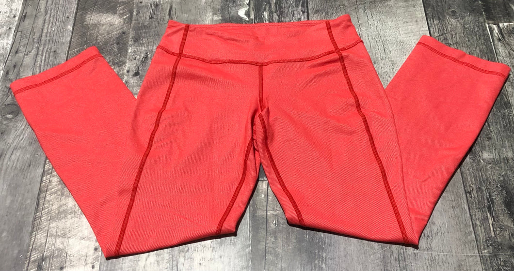 lululemon loose red leggings - Hers size approx S