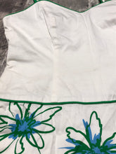 Load image into Gallery viewer, Nine West white/green/blue dress - Hers size 8
