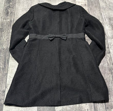 Load image into Gallery viewer, Banana Republic black coat - Hers size M
