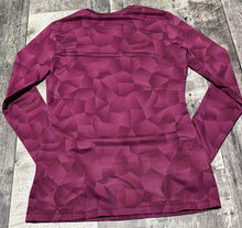 Load image into Gallery viewer, Nike dark purple long sleeve athletic top - Hers size S
